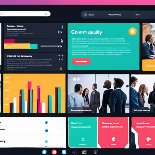 Home 4 **
Prompt: *A vibrant online community forum with diverse people interacting positively. Emphasis on AI-powered content creation tools simplifying workflow. Background featuring data analytics dashboards showcasing community growth and engagement metrics. Bright, collaborative, and futuristic aesthetic.*
**